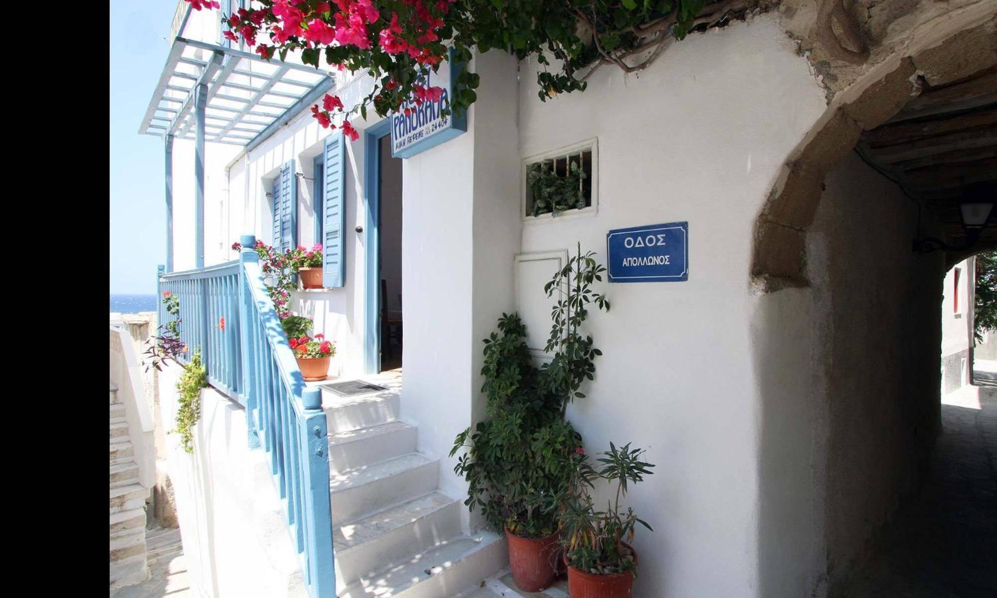Panorama Hotel Naxos City Экстерьер фото